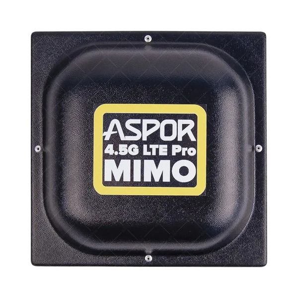 Широкосмугова 3G/4G MIMO антена панельного типу Aspor T800 (1700-2700 МГц) з підсиленням 18 дБі 447322339 фото