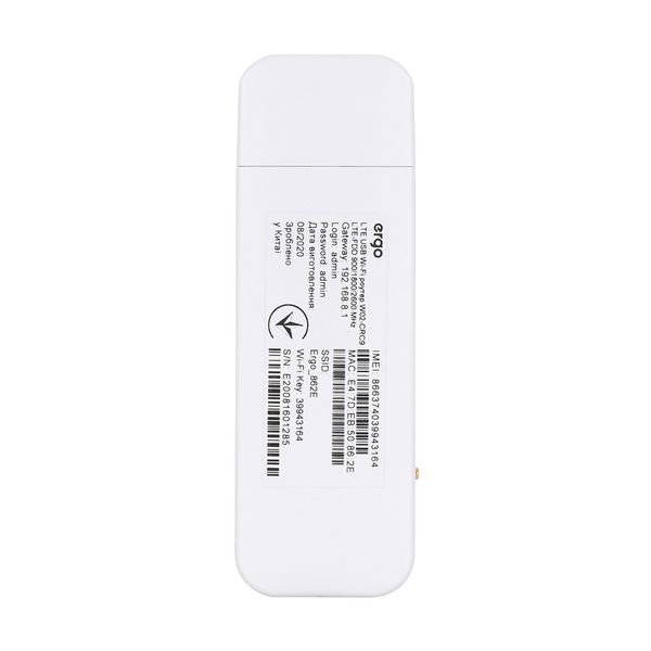 4G USB модем Ergo W023-CRC9 White 574578849 фото