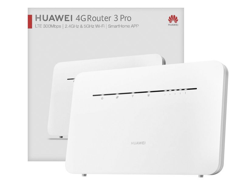 Стационарный 4G/LTE Wi-Fi роутер Huawei B535-232 White (LTE Cat. 7 - скорость до 300 Мбит/с) 574451359 фото